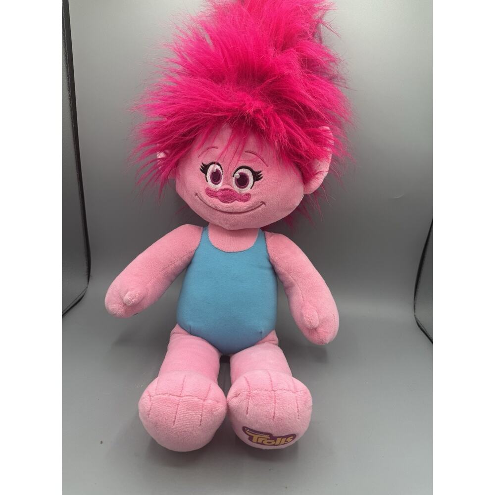 Build a Bear Dreamworks Trolls Princess Poppy 24” Plush Doll with Dress